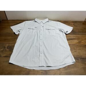 Poncho Shirt Mens XL Slim Fit Mint Green Pearl Snap Western NWT